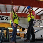 katie on crane