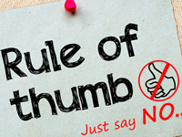 Rule Of Thumb