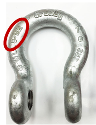 1" Crosby Shackle
